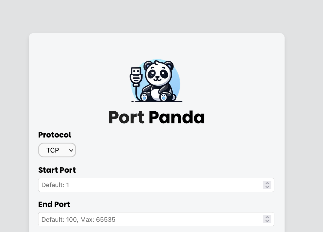 A panda logo.